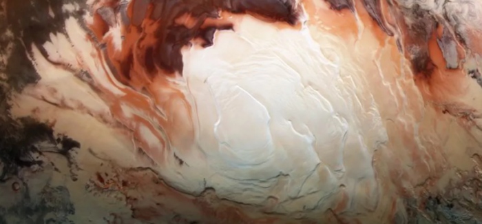 NASA火星南极地下湖泊之谜进一步加深